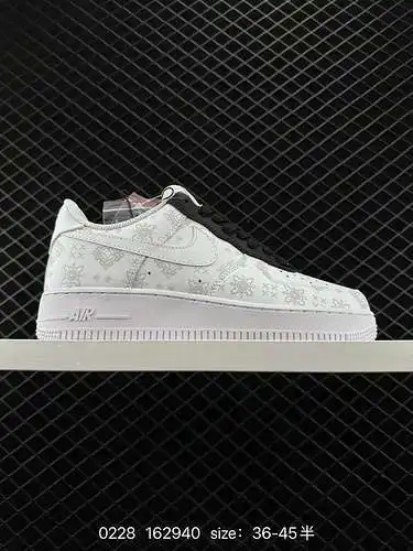 2 Zapatillas deportivas informales, versátiles y de caña baja Nike Air Force Low Air Force One de ni