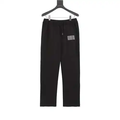 AW/大王 pantalones con estampado de letras