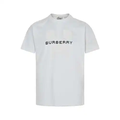 BBR/Burberry 23ss manga corta con estampado de letras
