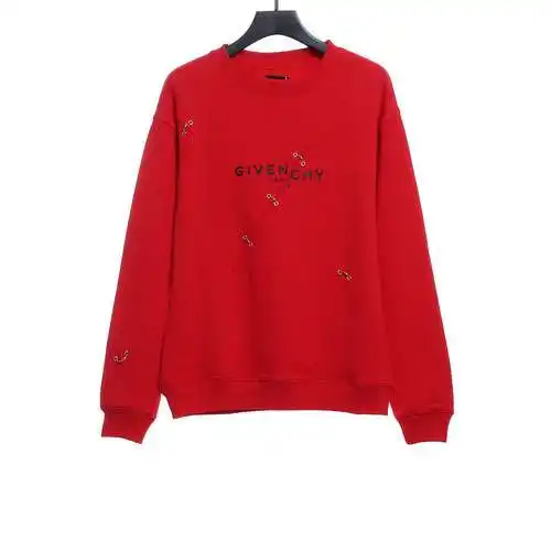 Sudadera con cuello redondo y smiley metalizado de GVC Givenchy