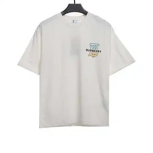 BBR Burberry logo en el pecho manga corta limitada