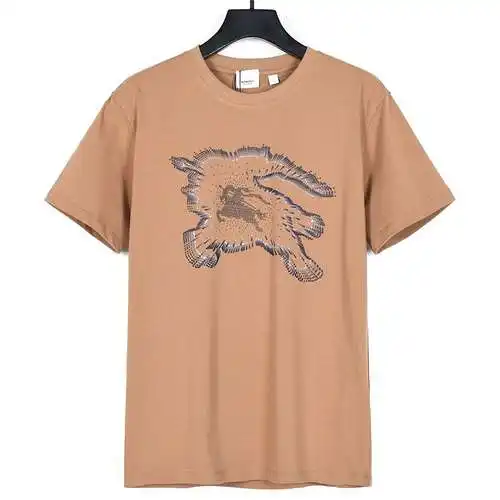 BBR Burberry 2024 nuevo estilo Shadow War Horse camiseta de manga corta