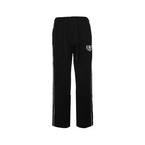 BLCG/Balenciaga 23Fw Pantalón recto con bordado Double B lock