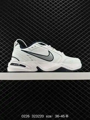 Sistema genuino de tamaño medio estándar para zapatos de hombre y mujer #Nike Nike Air Monarch M2K N
