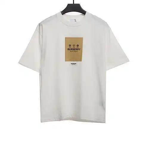 BBR Burberry etiqueta parche manga corta