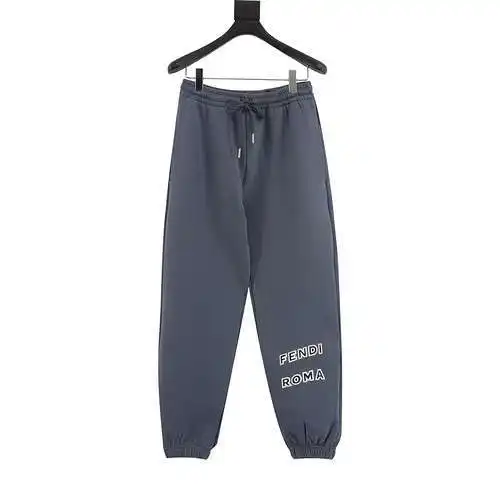 Pantalones deportivos informales con logo estampado FD/Fendi Roman