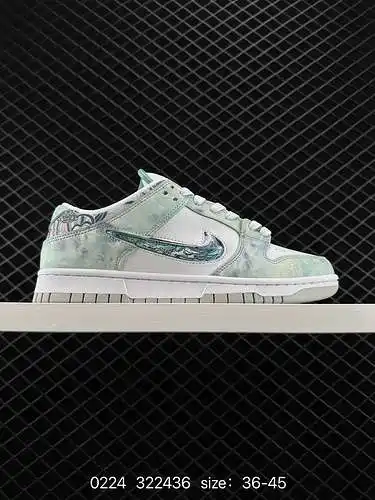 8 Nike Dunk Low Nike SB Low CNY Año del Dragón edición limitada Tercer Príncipe Ao Bing Bai Qing res