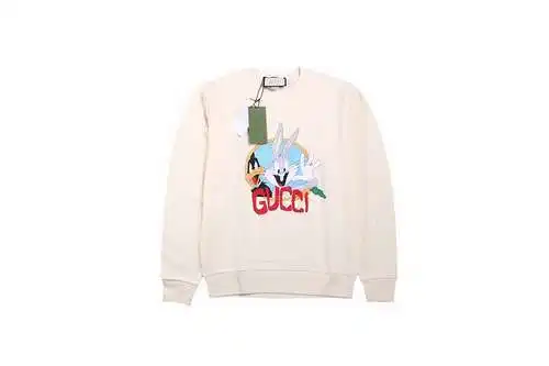 Gu*cci 23Fw Jackrabbit sudadera con cuello redondo