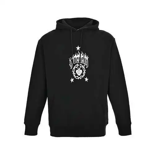 Sudadera con capucha Flame Love de edición limitada GVC/Givenchy 24ss