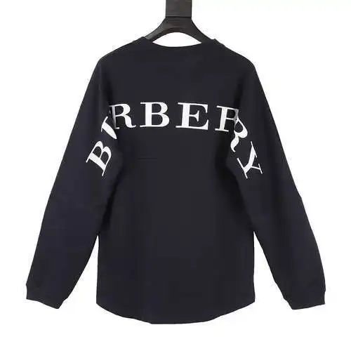 Sudadera clásica con mangas de murciélago de estilo clásico de BBR con logo de letra en la parte pos