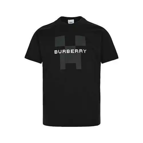BBR/Burberry 23ss manga corta con estampado de letras