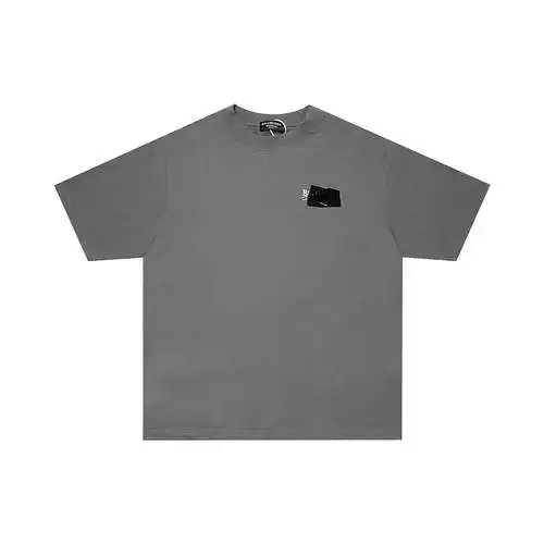 BLCG/Balenciaga nueva camiseta de manga corta con estampado de Coca-Cola a rayas