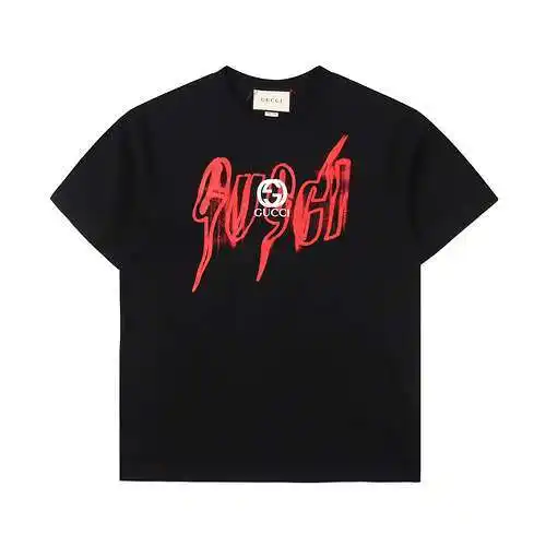 Gu*cci/Gucci Blade logo estampado manga corta