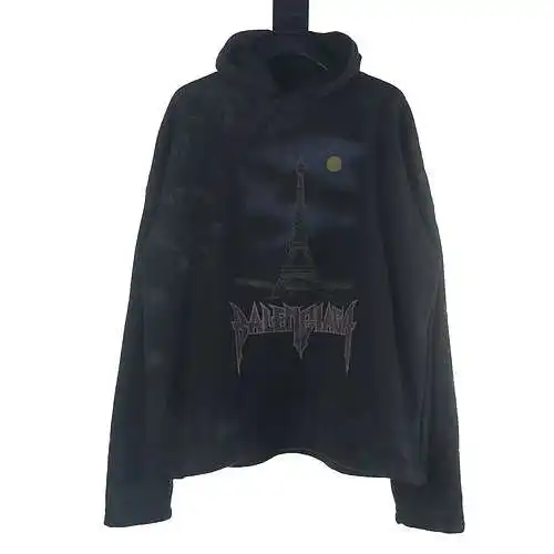 Balenciaga BLCG 23FW Tower Polar Sudadera con capucha