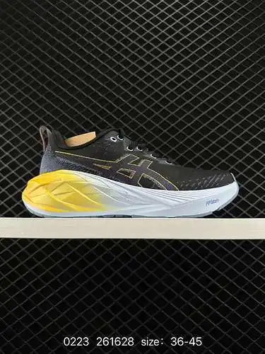 4 ASICS/ASICS Parte superior de malla transpirable con algunos materiales de cuero sintético y nuevo