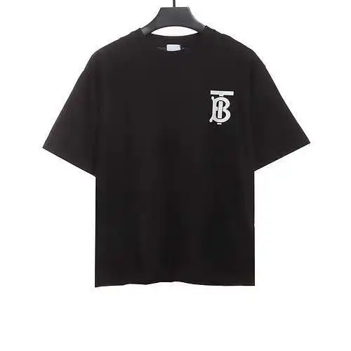 BBR Burberry Classic TB Logo estampado manga corta