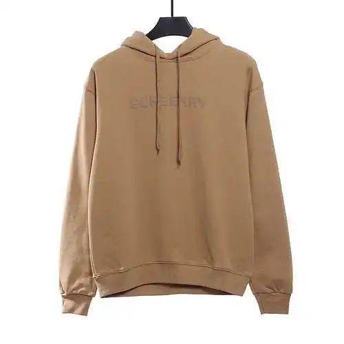 BBR Burberry sudadera con capucha básica con logo y letras