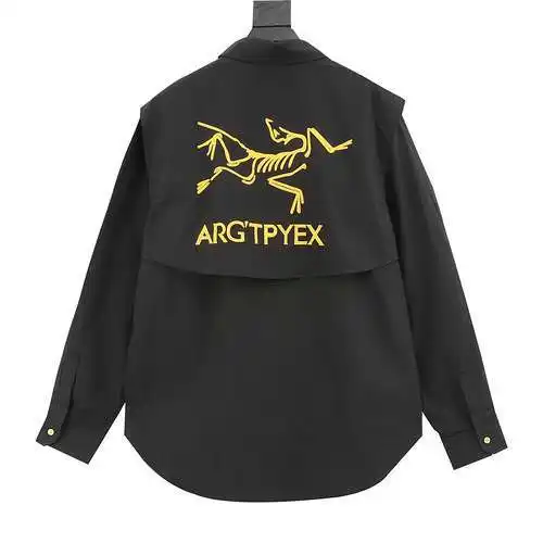Camisa de manga larga de doble capa engomada resistente AR*C Arc'teryx