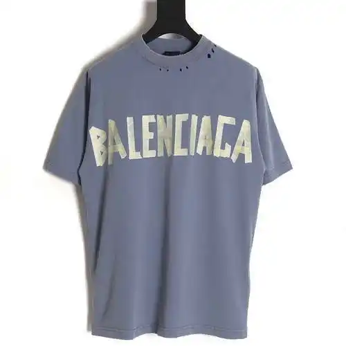 BLCG Balenciaga Camiseta Manga Corta 24SS Masking Tape