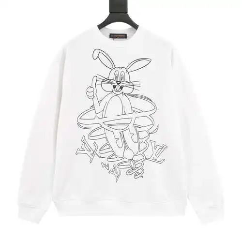Sudadera con cuello redondo y estampado limitado del Año del Conejo de 1V