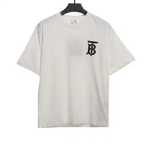 BBR Burberry Classic TB Logo estampado manga corta
