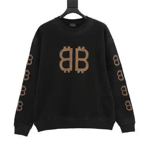 Sudadera con cuello redondo BLCG Double B Bitcoin