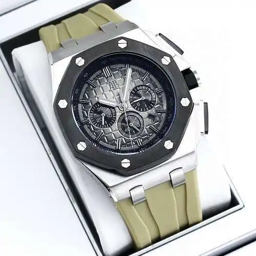 Reloj Reloj para hombre con movimiento mecánico original totalmente automático, caja y correa de ace
