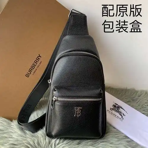 Bolso de pecho para hombre BBR, fabricado en piel de vacuno original importada, alta calidad, entreg