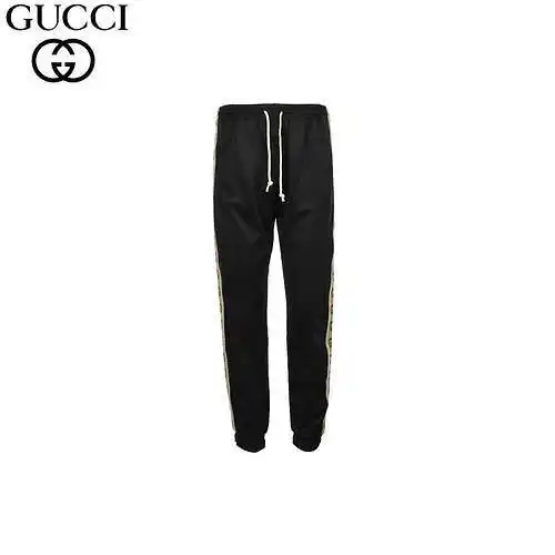 Gu*cci/Gucci 24FW classic 3M reflective logo trousers