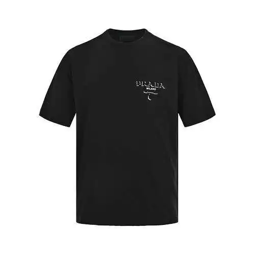 PRD/Prada 24ss logo triangular laminado manga corta