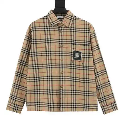 BBR Limited Edition Logo LOGO Classic Plaid Shirt Jacket