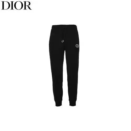 CD/Dior 24FW front and back embroidered LOGO trousers