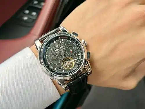 Reloj, reloj para hombre con movimiento mecánico original totalmente automático, caja y correa de ac