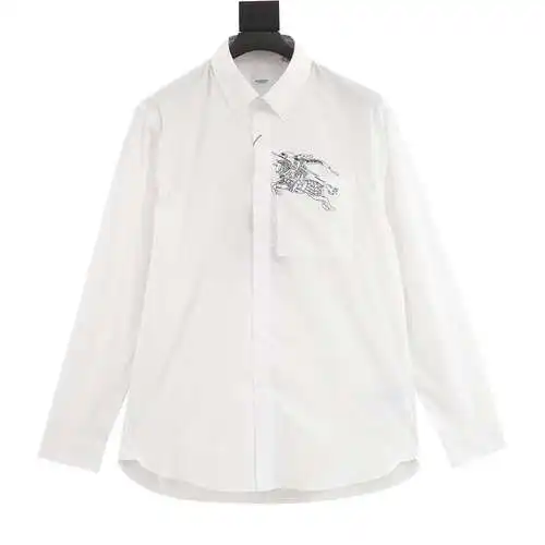 BBR Pocket War Horse Embroidered Long Sleeve Shirt