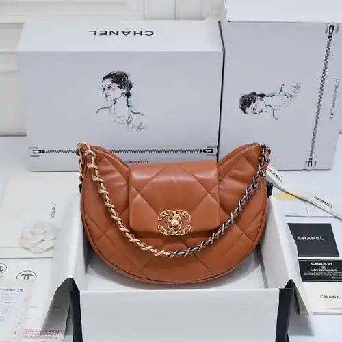 Bolso para axila CH Xiaoxiangjia, hecho de cuero original superior importado, versión réplica de alt