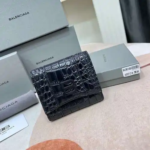 Cartera BAL clip corto fabricada en piel vacuno original importada, alta calidad, entrega en bolsa r