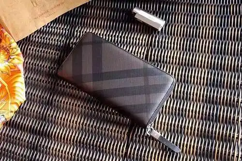 Cartera larga con clip para hombre, fabricada en piel vacuna original importada, alta calidad, entre