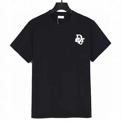 CD Dior 24ss nuevo logo bordado manga corta