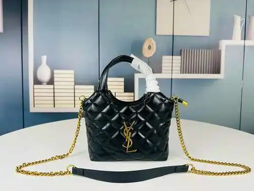 Bolso YS fabricado en piel de vacuno original importada, alta calidad, factura de bolsa de regalo co