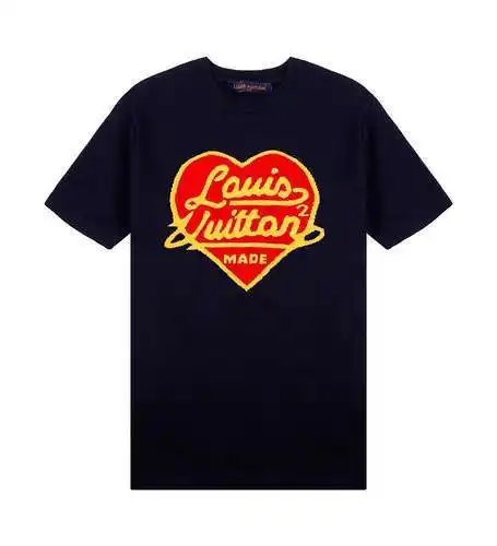 LV✖️nigo joint series jacquard knitted short-sleeved T-shirt