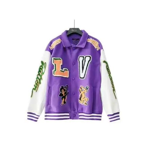 LV Louis Vuitton 2022ss early spring catwalk style frog and naked girl baseball uniform