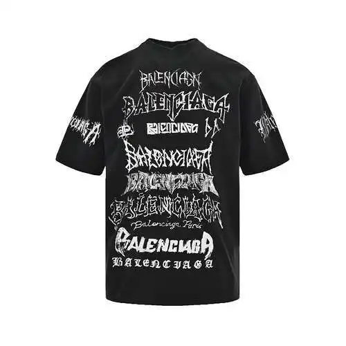 BLCG/Balenciaga 24ss Year of the Dragon limitada graffiti manga corta