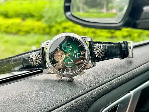 Reloj, reloj para hombre con movimiento mecánico original totalmente automático, caja y correa super