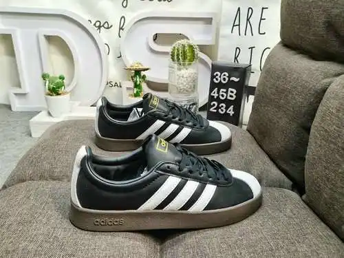 234D Adidas VL Court 2.0 NEO series zapatillas casual transpirables, cómodas y ligeras