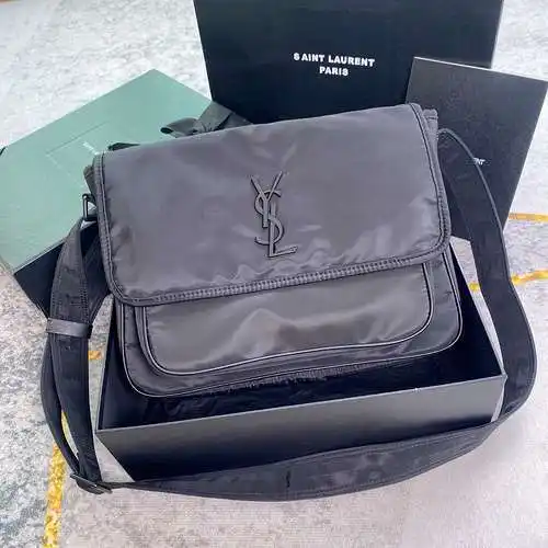 Bolso bandolera YSL Hecho de cuero original importado de primera calidad Versión réplica de alta gam