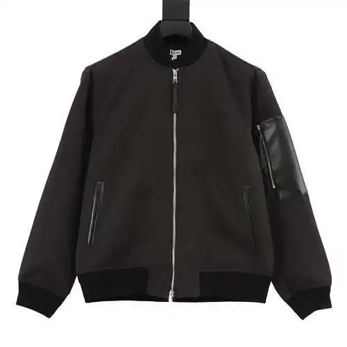 LOE*WE/LOEWE aviator embroidered jacket