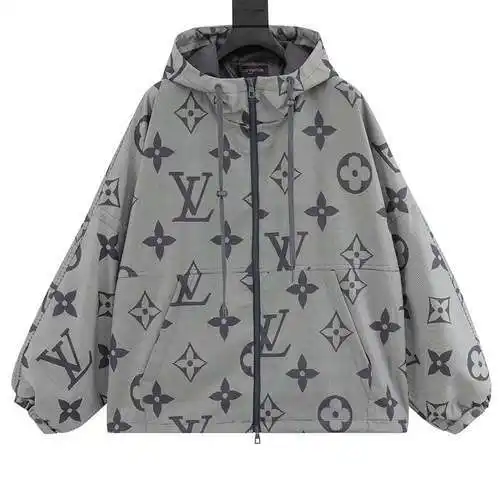 Chaqueta cortavientos con cremallera y estampado Presbyopia de 1V/Louis Vuitton