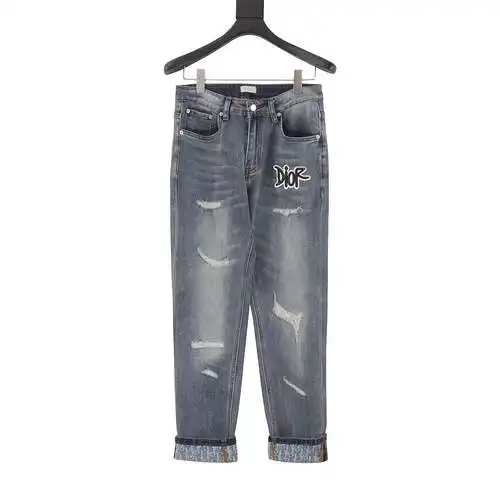 CD pocket embroidered LOGO jeans