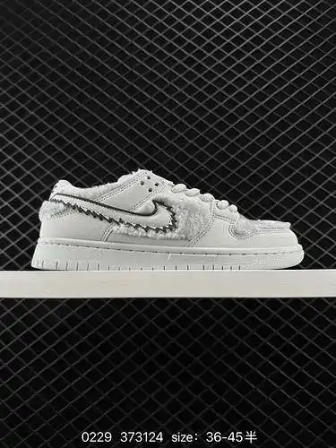 2 Auténticos zapatos de skate deportivos informales Nike SB Dunk Low de tres osos dunk de caña baja 