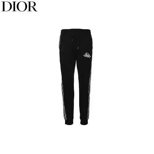 CD/Dior 24FW full logo embroidered trousers